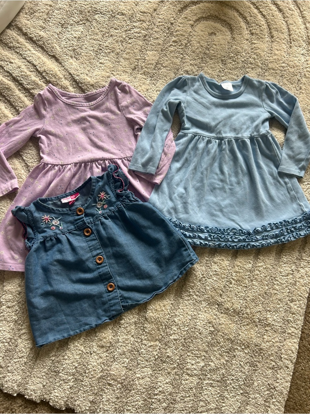 Toddler Girls Dress Bundle 3T Cat & Jack ARB Blanks